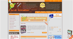 Desktop Screenshot of flashscroller.com